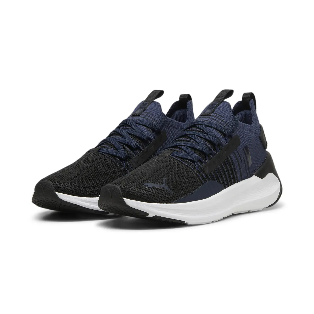 

Кроссовки PUMA "SOFTRIDE SYMMETRY FUZION", цвет Puma Black-Club Navy- Puma White