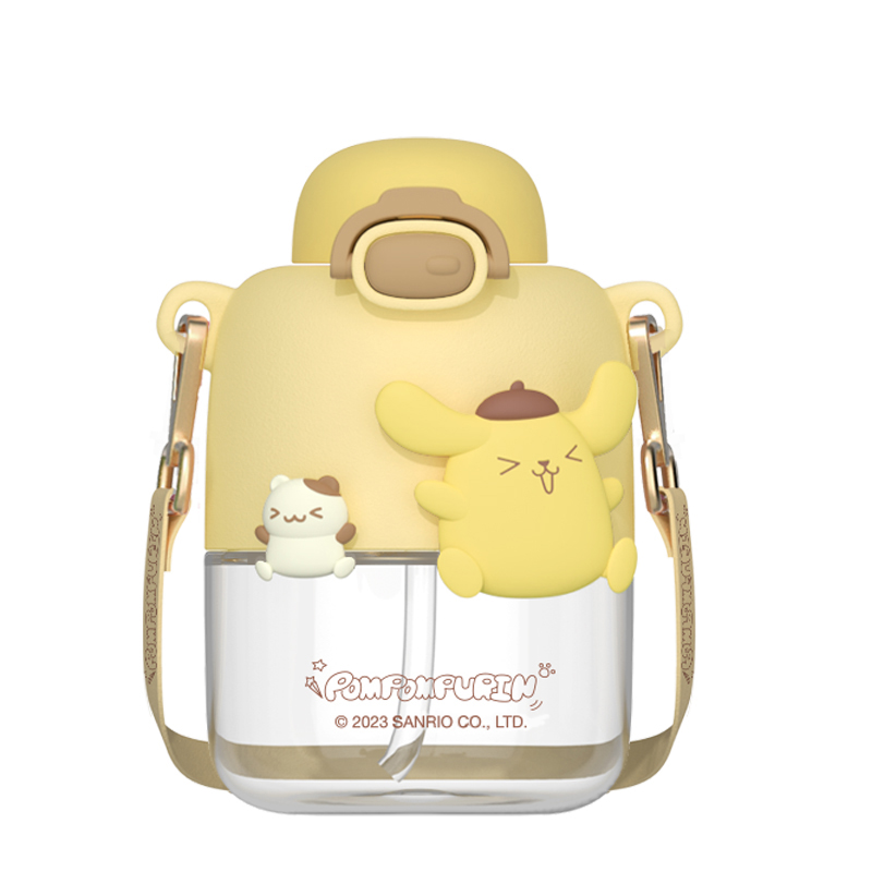 Летняя женская бутылка для воды 550ML Sanrio — фото 3
