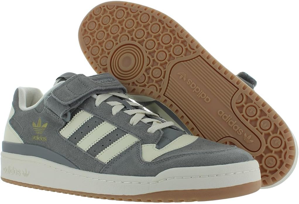 Мужские кроссовки Adidas Forum Low Classic, белый/серый/угольный — фото 2