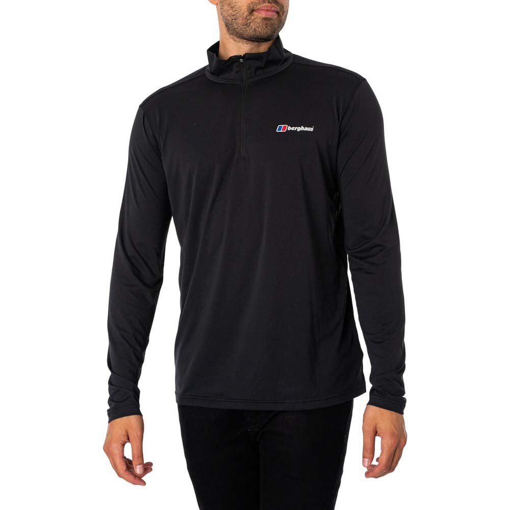 

Спортивная футболка Berghaus Wayside Tech half zip, черный