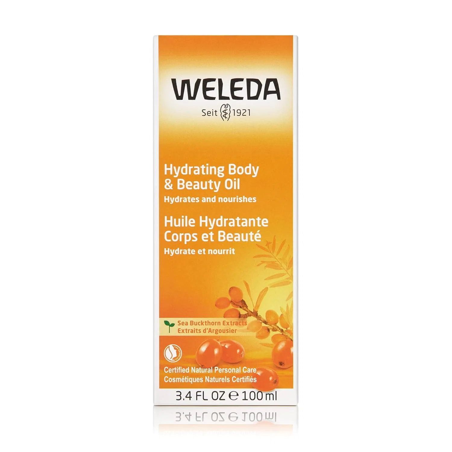 Органическое облепиховое масло для тела от WELEDA Weleda