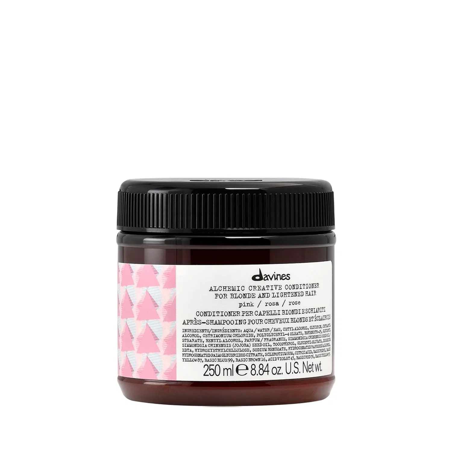 Креативный кондиционер для волос «Alchemic Creative Conditioner Pink» от Davines, розовый, 250 мл Davines