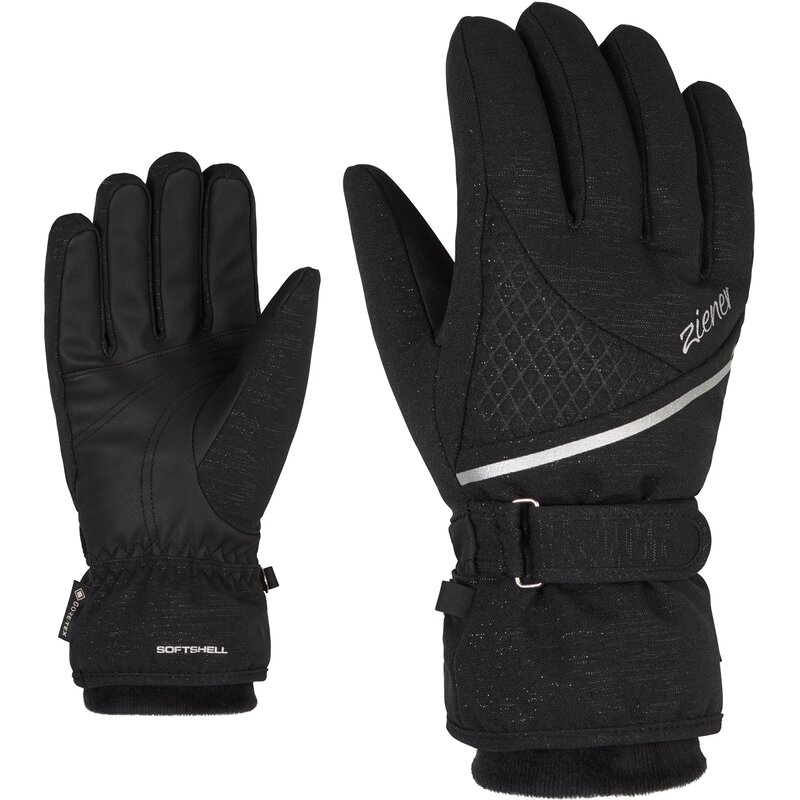 

Перчатки kiana gtx +gore plus warm lady glov Ziener, черный