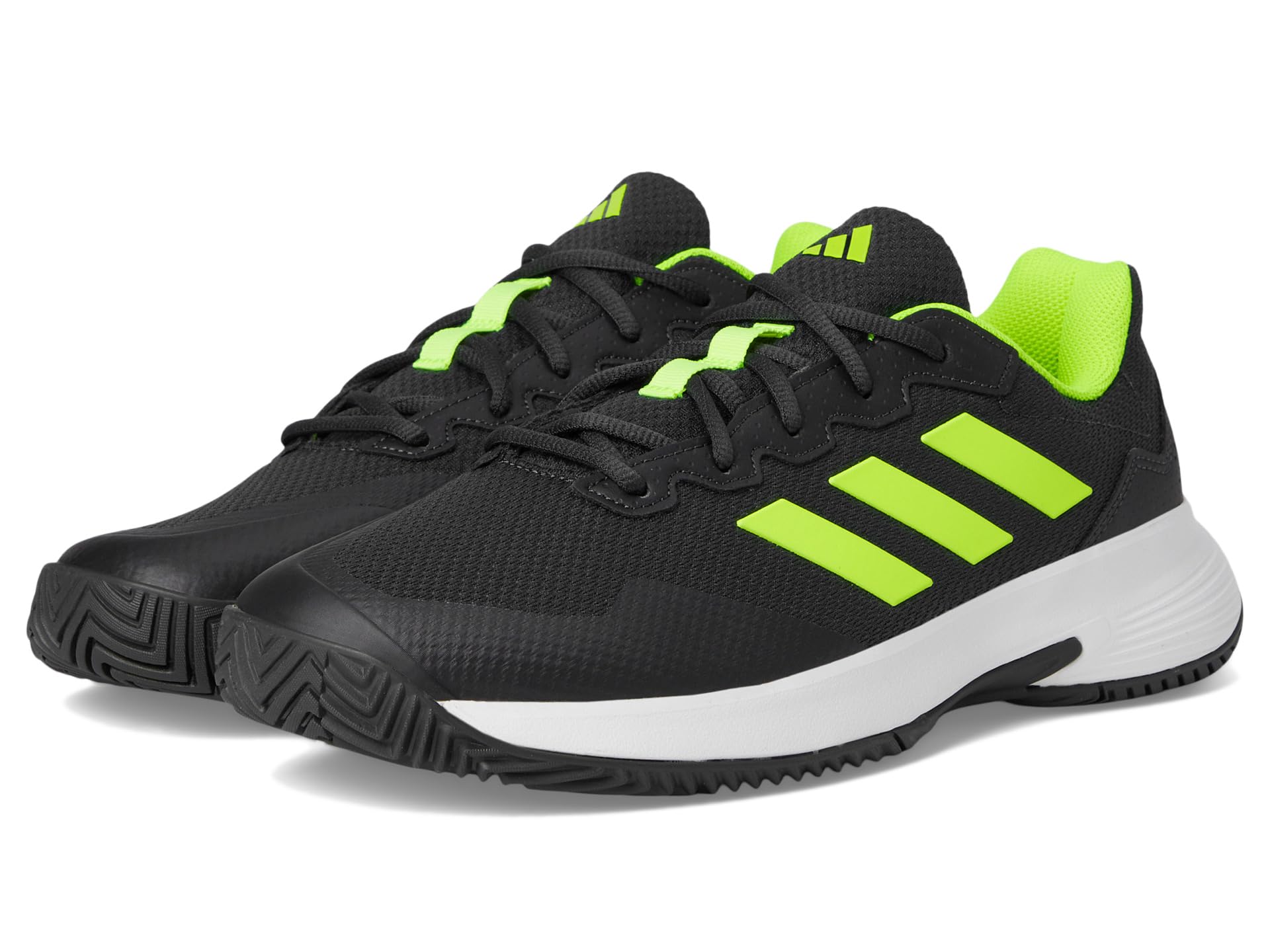 

Кроссовки Adidas Game Court 2 Tennis Shoes, Carbon/Lucid Lemon/White