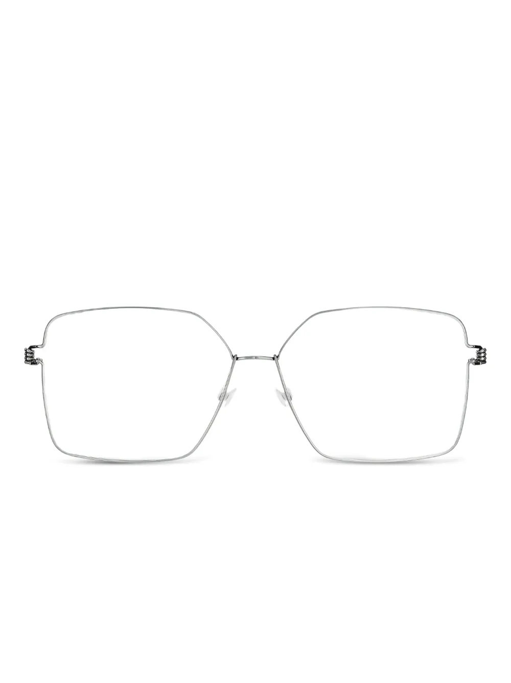 

Очки Rim Kimberly в геометрической оправе Lindberg, серый