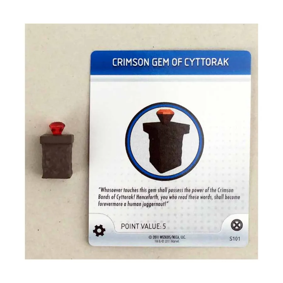 

Багровый самоцвет Цитторака (ограниченное издание) (LE), Marvel HeroClix - Giant-Size X-Men - Singles