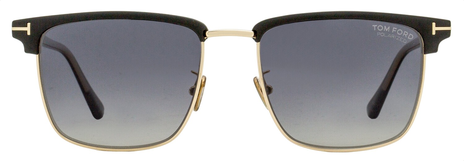

Мужские солнцезащитные очки Tom Ford Hudson-02 TF997H 02D матовые черные/золотые 55 мм