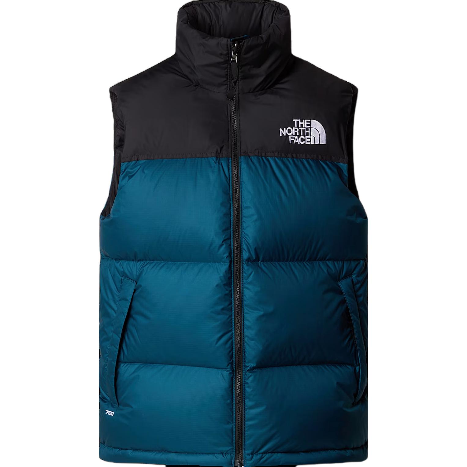 

THE NORTH FACE 1996 Retro Nuptse Жилет, Midnight Blue+Black/Midnight Petrol Black
