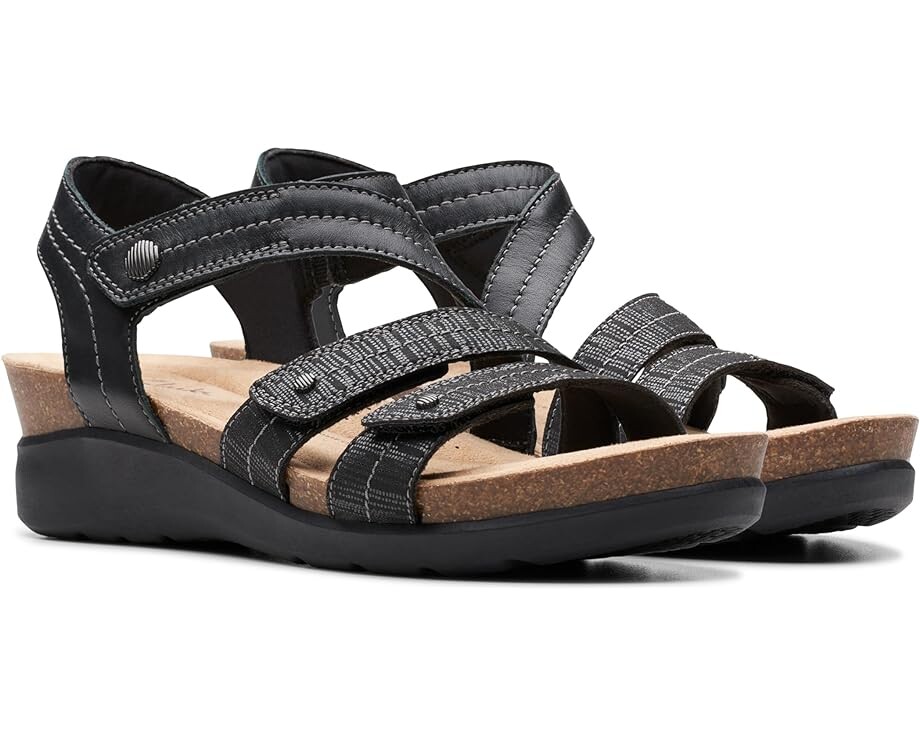 Туфли Clarks Calenne Clara, цвет Black Combi