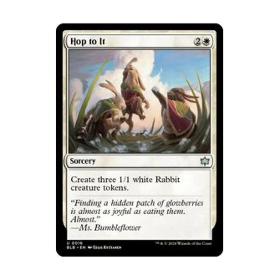 

CCG Прыгай туда (U), MTG - Bloomburrow