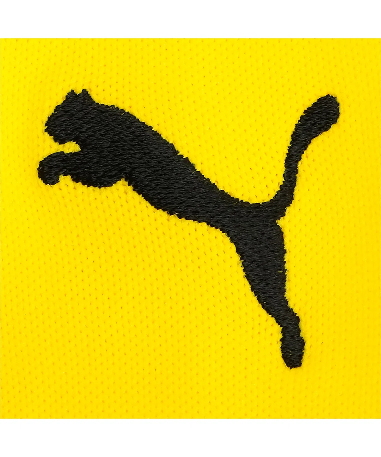 Гетры футбольные детские PUMA с логотипом, чёрно-жёлтые — фото 3