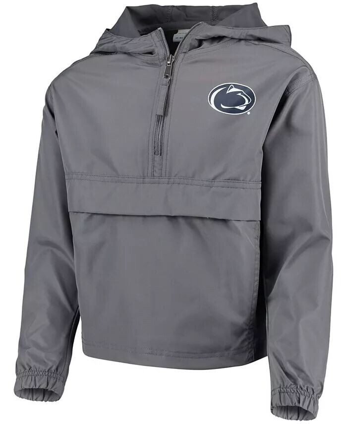 

Графитовая ветровка Nittany Lions Pack and Go для мальчиков и девочек Penn State Penn State Champion, серый