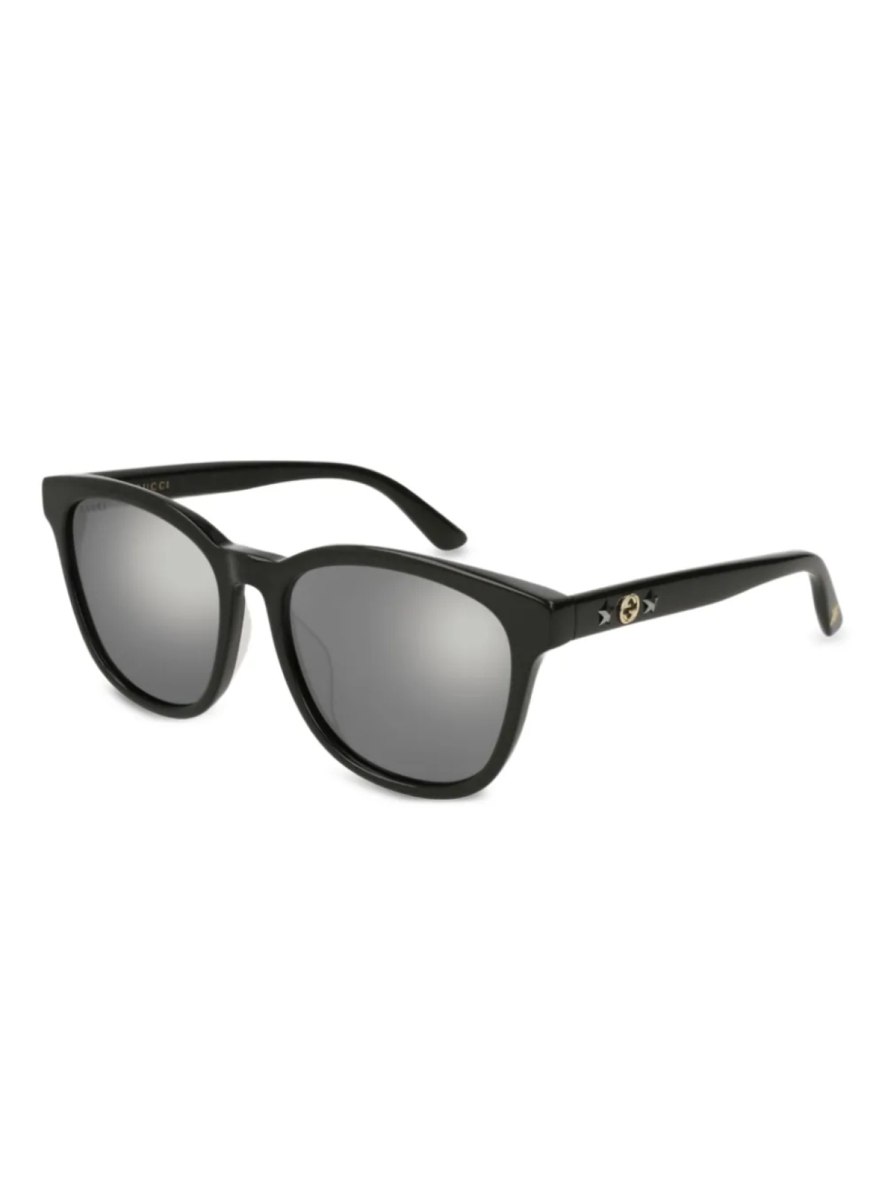

Солнцезащитные очки с переплетенными буквами G Gucci Eyewear, черный