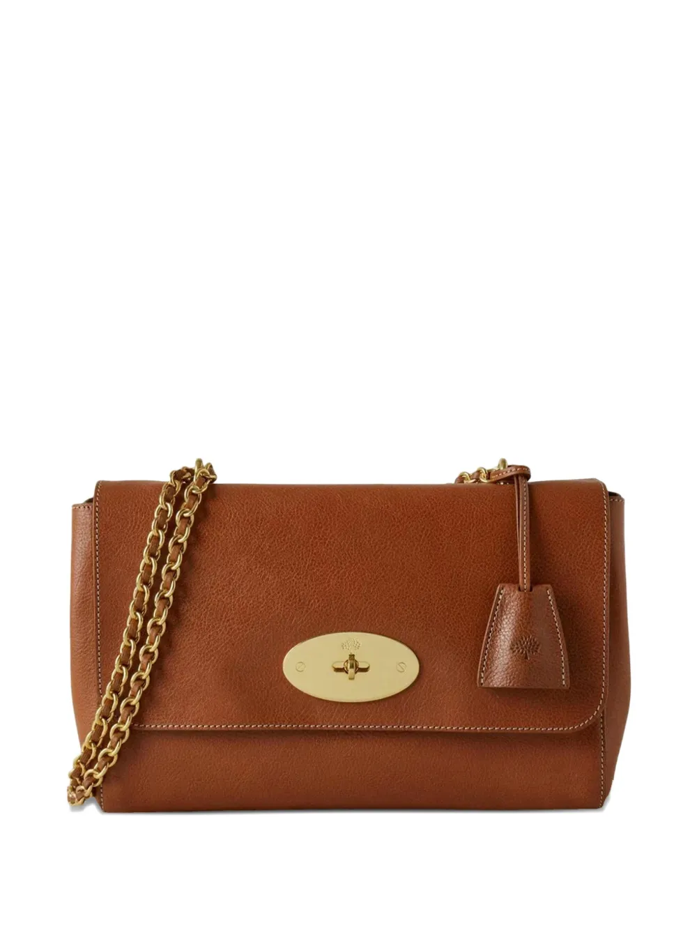 

Сумка на плечо Medium Lily с цепочкой Mulberry, коричневый