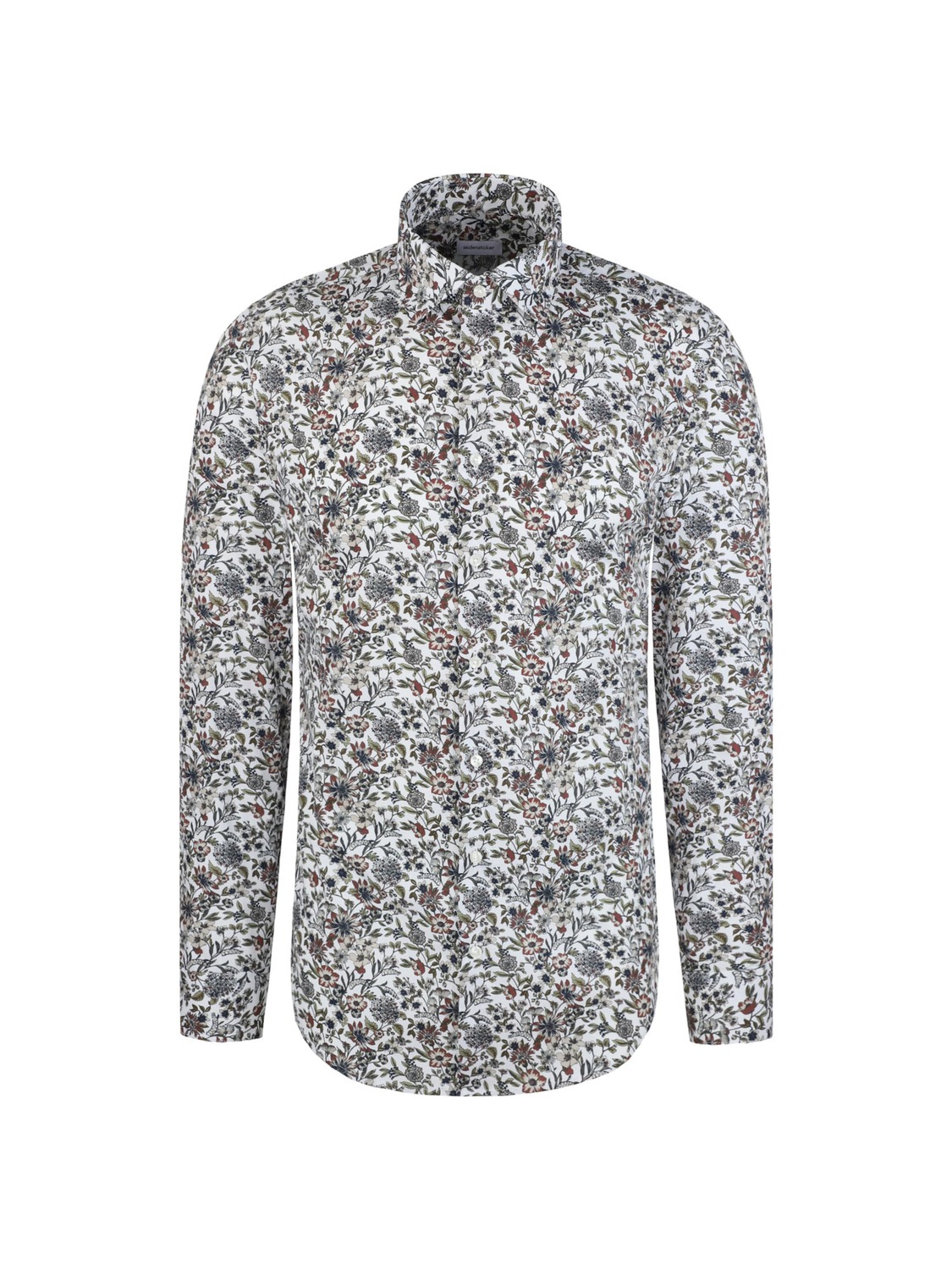 

SEIDENSTICKER Рубашка для делового стиля Regular fit в сером цвете