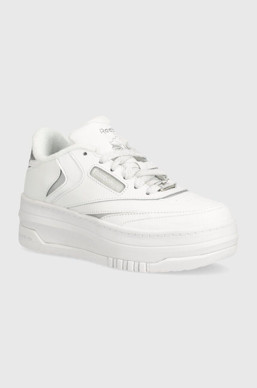 

Кожаные детские кроссовки Reebok Classic Club C, белый