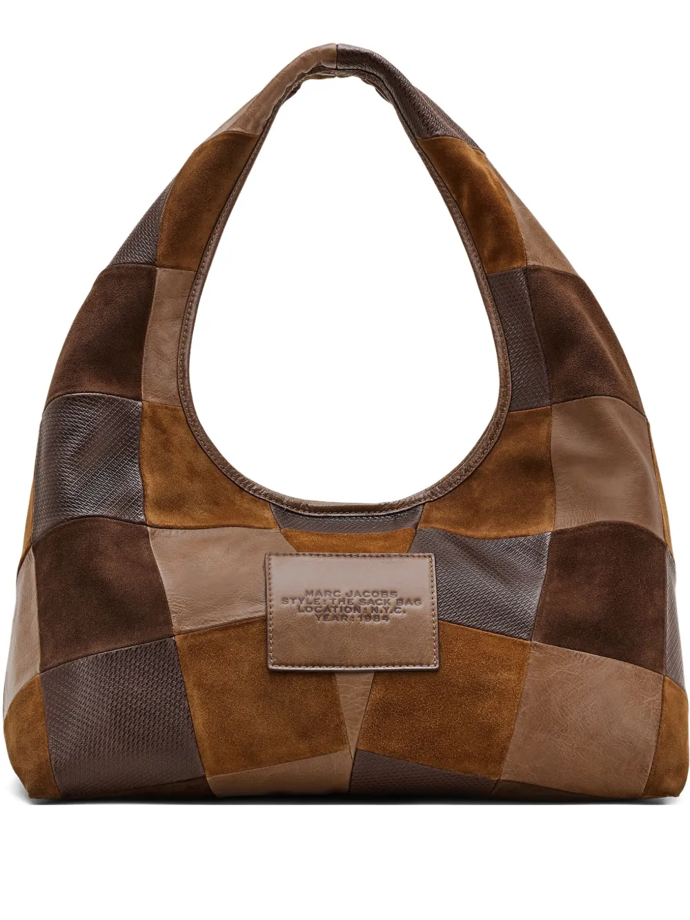 

Большая сумка через плечо The Sack MARC JACOBS, коричневый