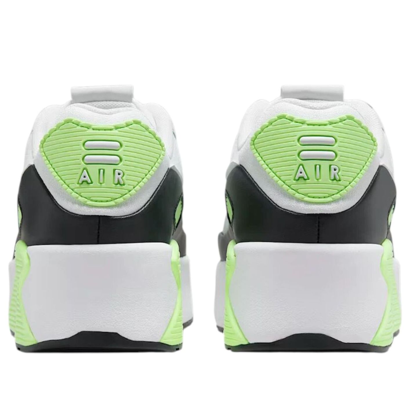 Кроссовки (WMNS) Nike Air Max 90 LV8 'Photon Dust Lime Blast' — фото 4