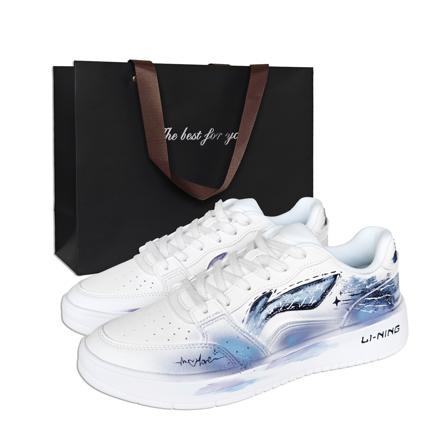 

LINING Лининг Acer Truncatum нескользящие амортизирующие с износостойкими свойствами низкие скейтборд кроссовки унисекс светло-фиолетовые, цвет Light Purple