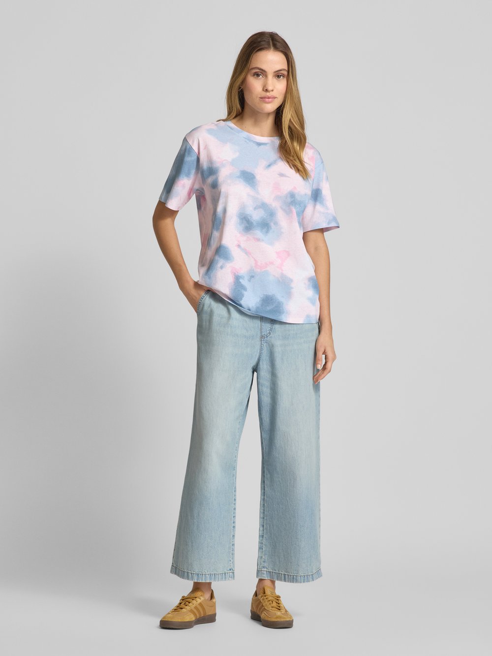 

Джинсы широкие, укороченного покроя Jake*s Casual