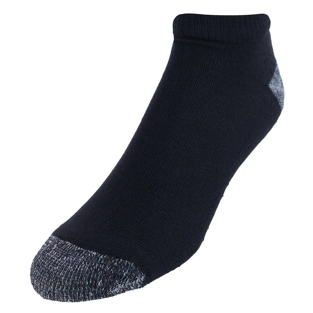 

Мужские хлопковые низкие носки с полуподушками (упаковка из 10 пар) Sock Trends, черный