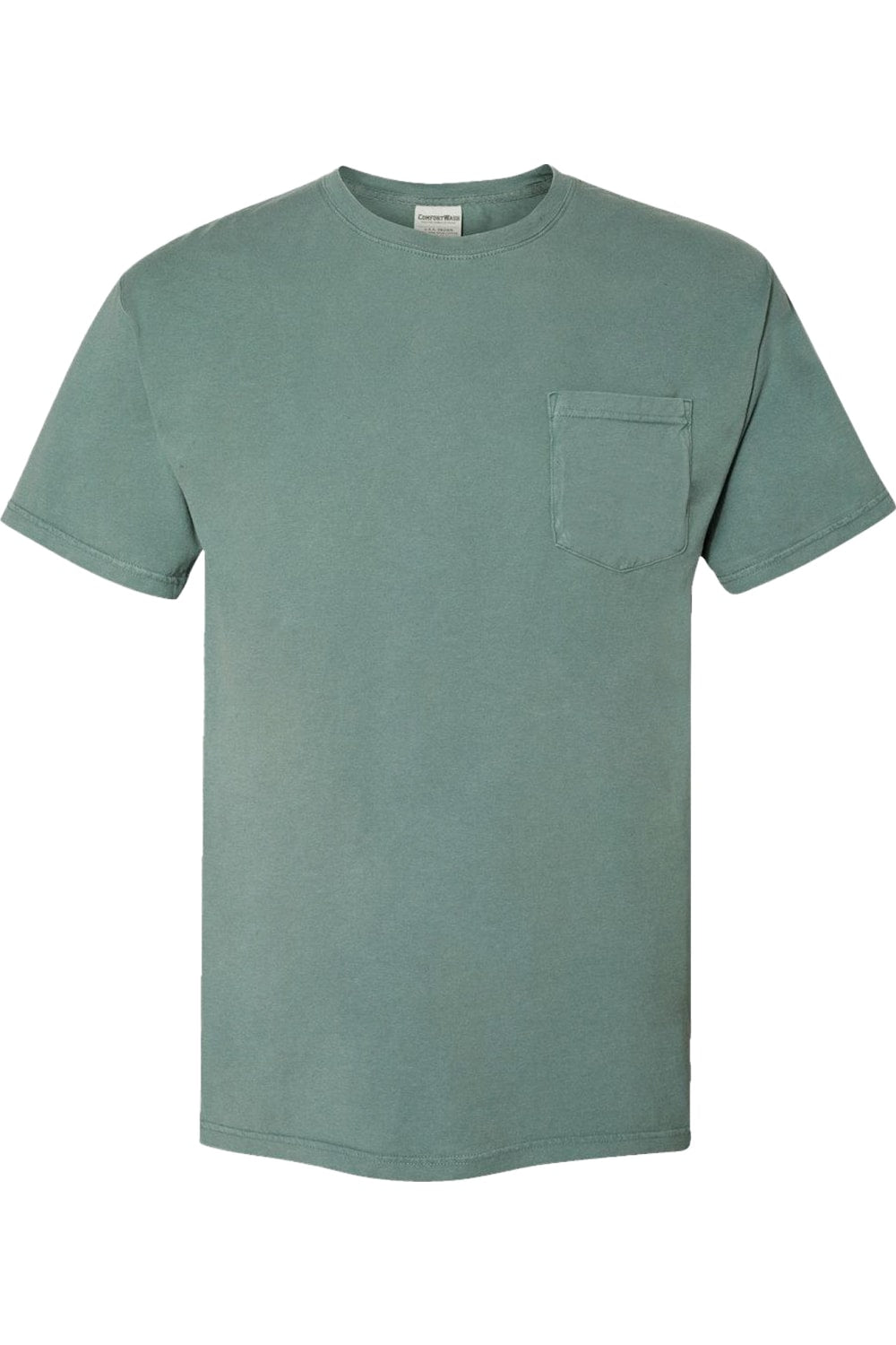 

Футболка ComfortWash by Hanes Garment-Dyed Pocket, цвет cypress green
