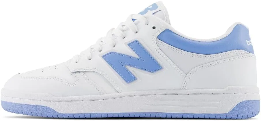 Кроссовки мужские New Balance 480 V1, White/Team Carolina/Light Aluminum — фото 3