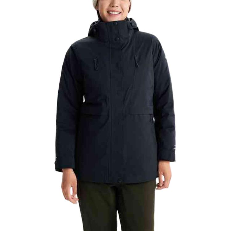 

Термокуртка дождеветронепроницаемая женская Columbia, черный