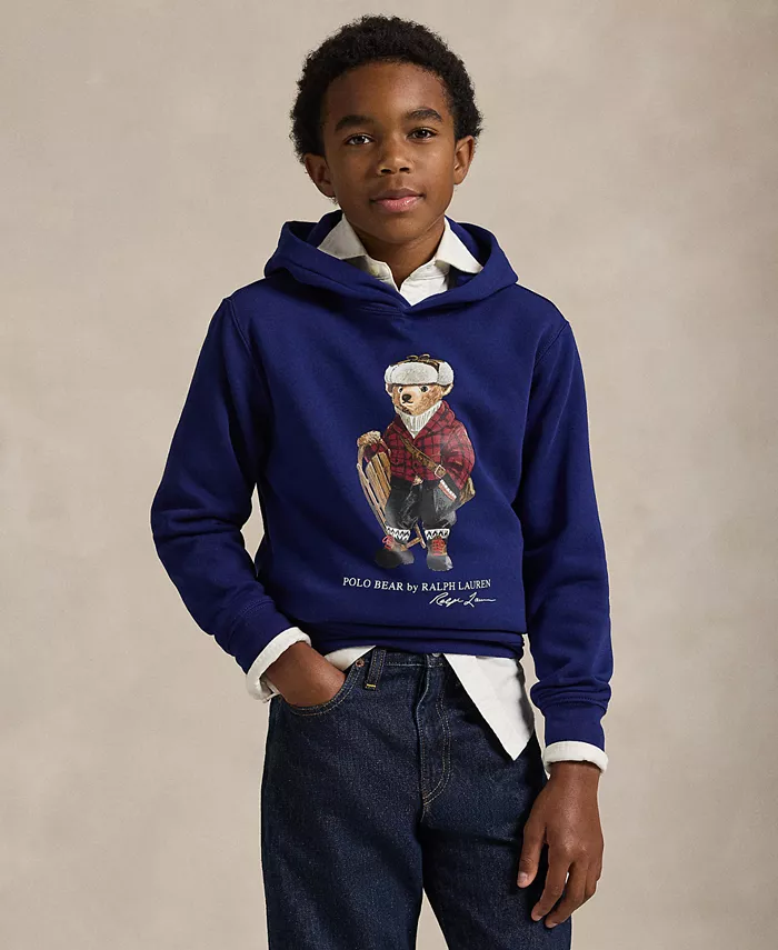 

Мальчики 8-20 Толстовка с длинным рукавом Polo Ralph Lauren, синий