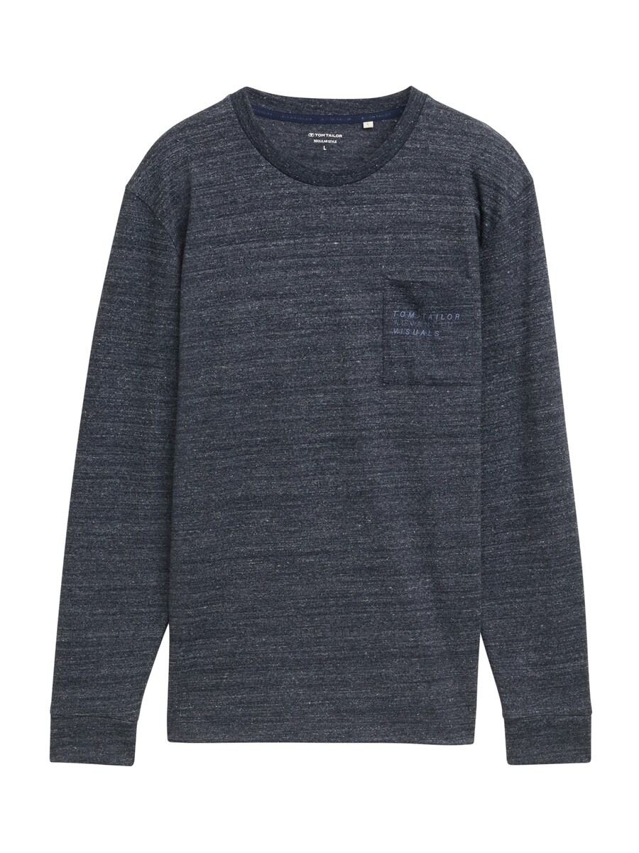 

Лонгслив TOM TAILOR Shirt, цвет opal/mottled blue