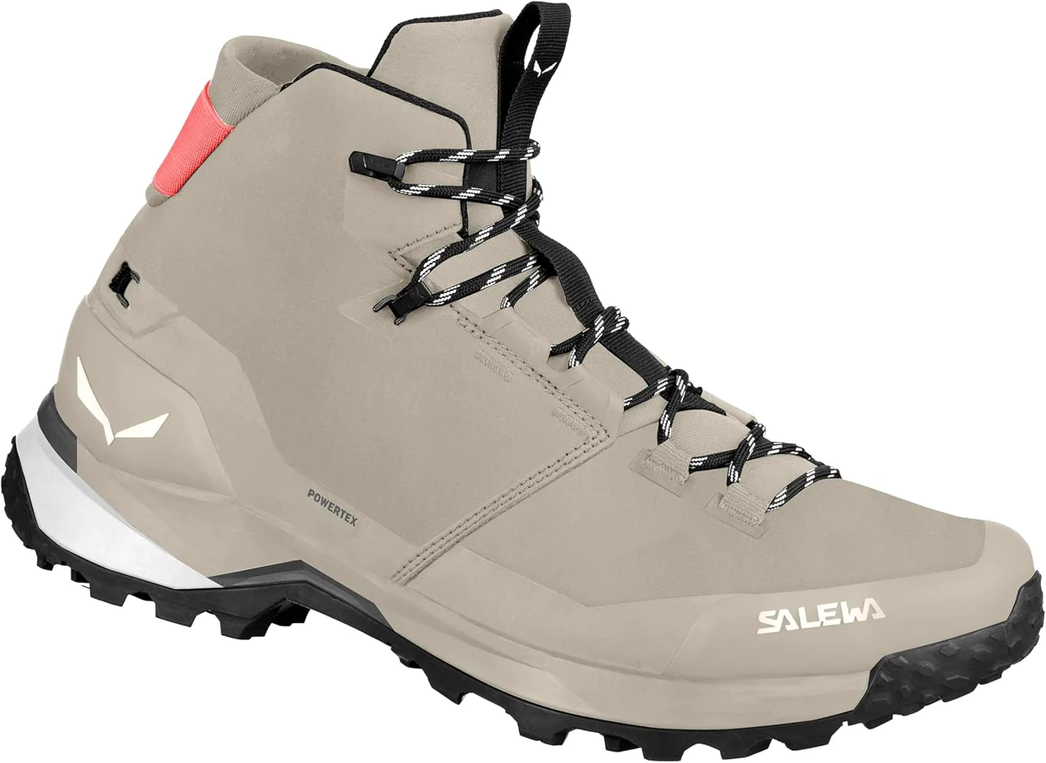 Женские водонепроницаемые трекинговые ботинки Salewa Puez Mid Powertex для хайкинга и треккинга — фото 3