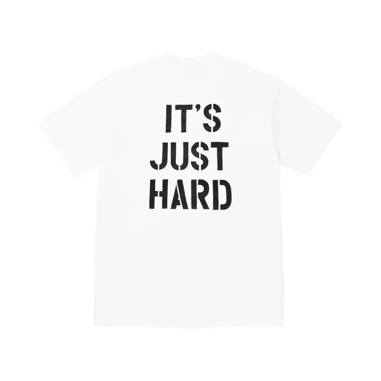 Футболка Supreme Hard Tee, белый — фото 2