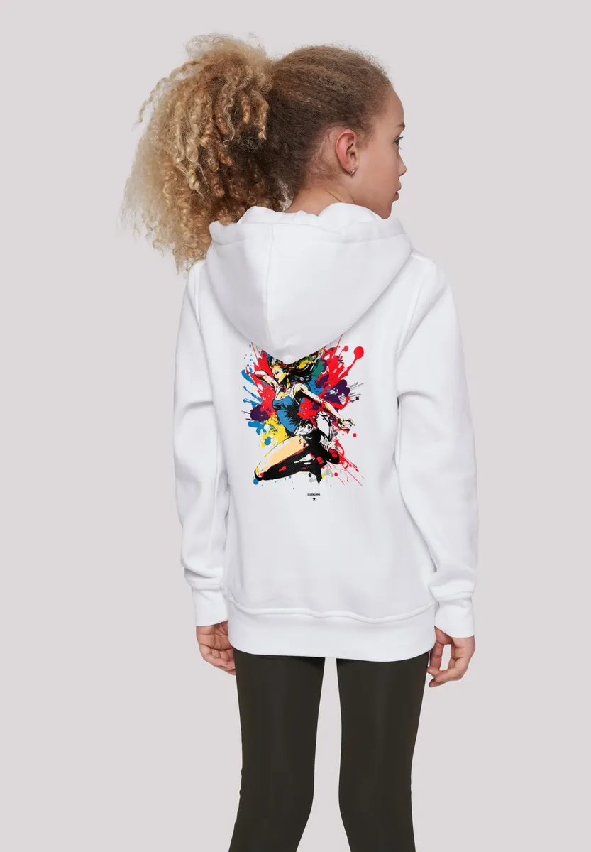 

Толстовка F4NT4STIC "Dancer Colorful", принт, белый