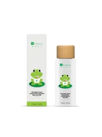 Молочко для тела детское с миндальным маслом и ромашкой Dr Botanicals