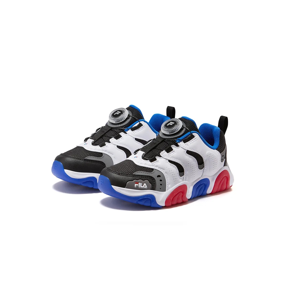 FILA KIDS Тренировочные кроссовки Heritage FHT из синтетической кожи и текстиля для детей — фото 4