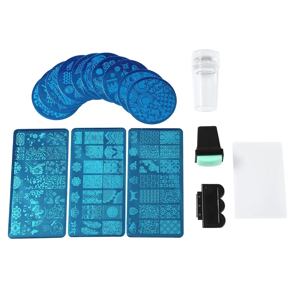 Набор для стемпинга ногтей для DIY декора ‎Yosoo Health Gear