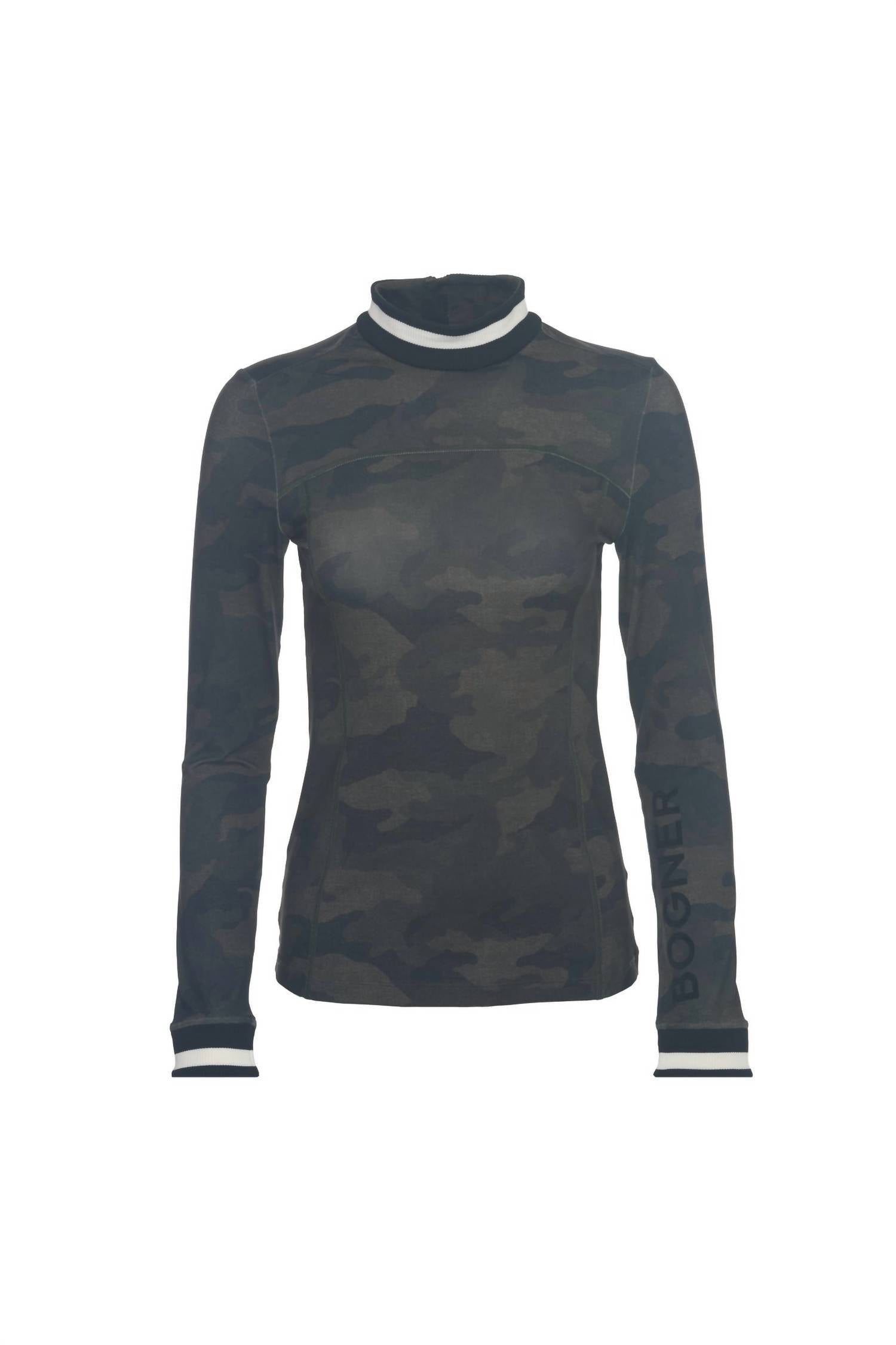 

Футболка женская Bogner, цвет dark camo