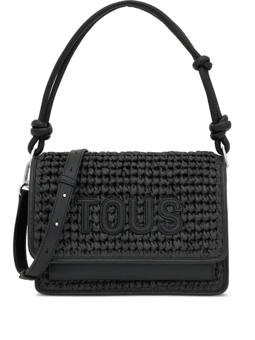 

Плетеная сумка через плечо TOUS, черный