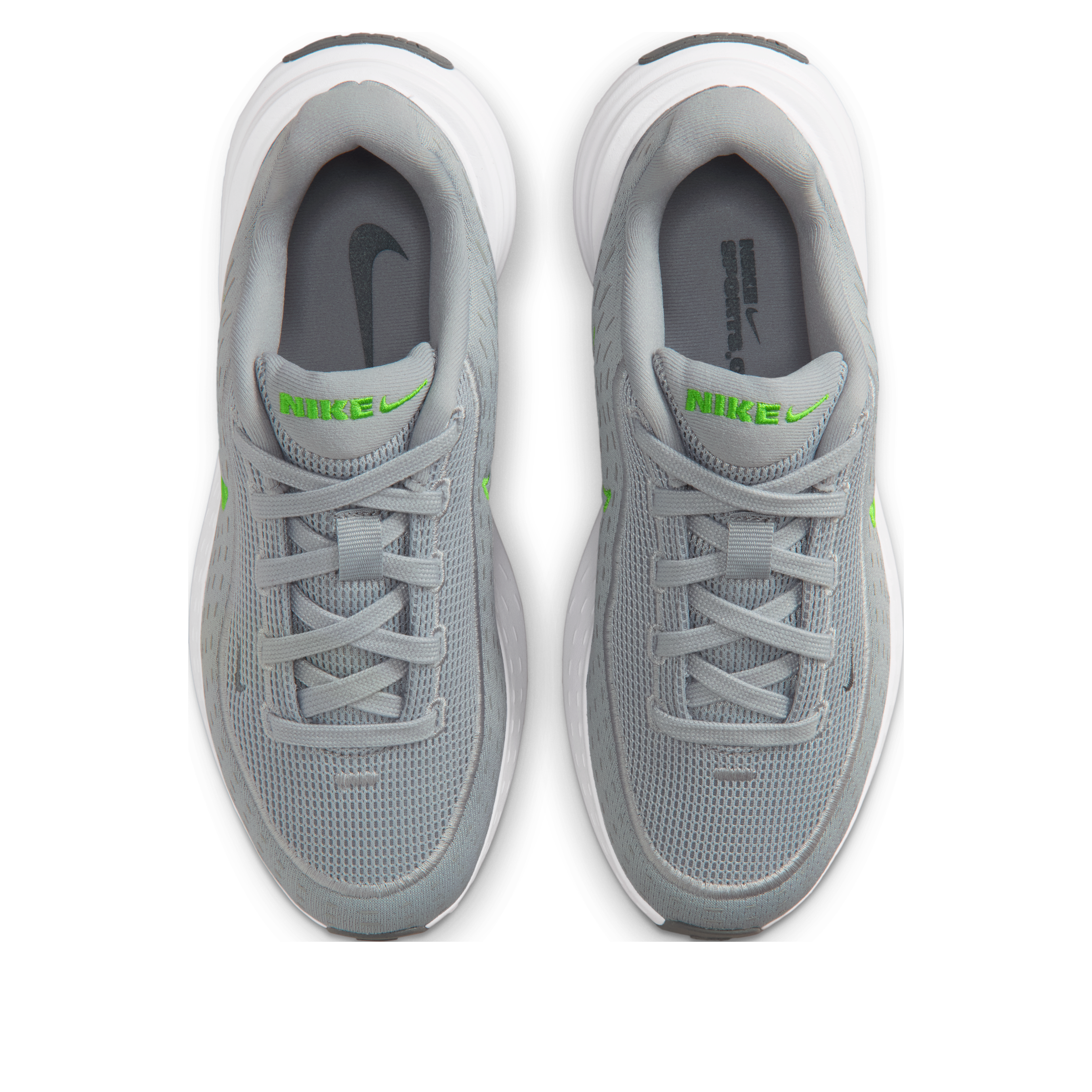 (GS) Nike Uplift SC 'Light Smoke Grey Mean Green' — фото 4