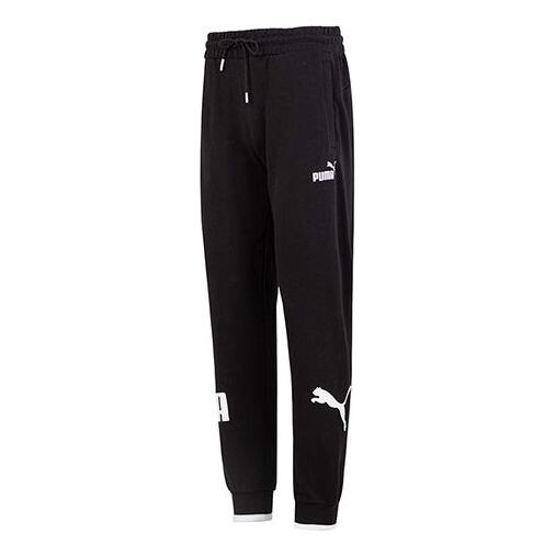 

Брюки power sweatpants 'black' Puma, черный