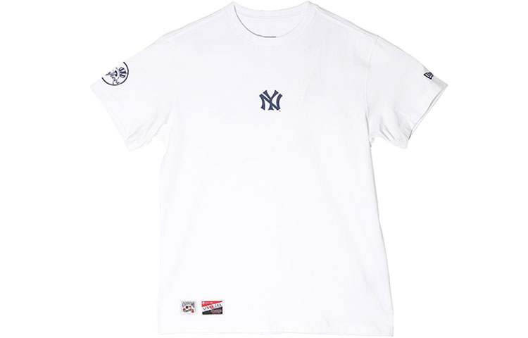 

Футболка прямая унисекс белая New Era