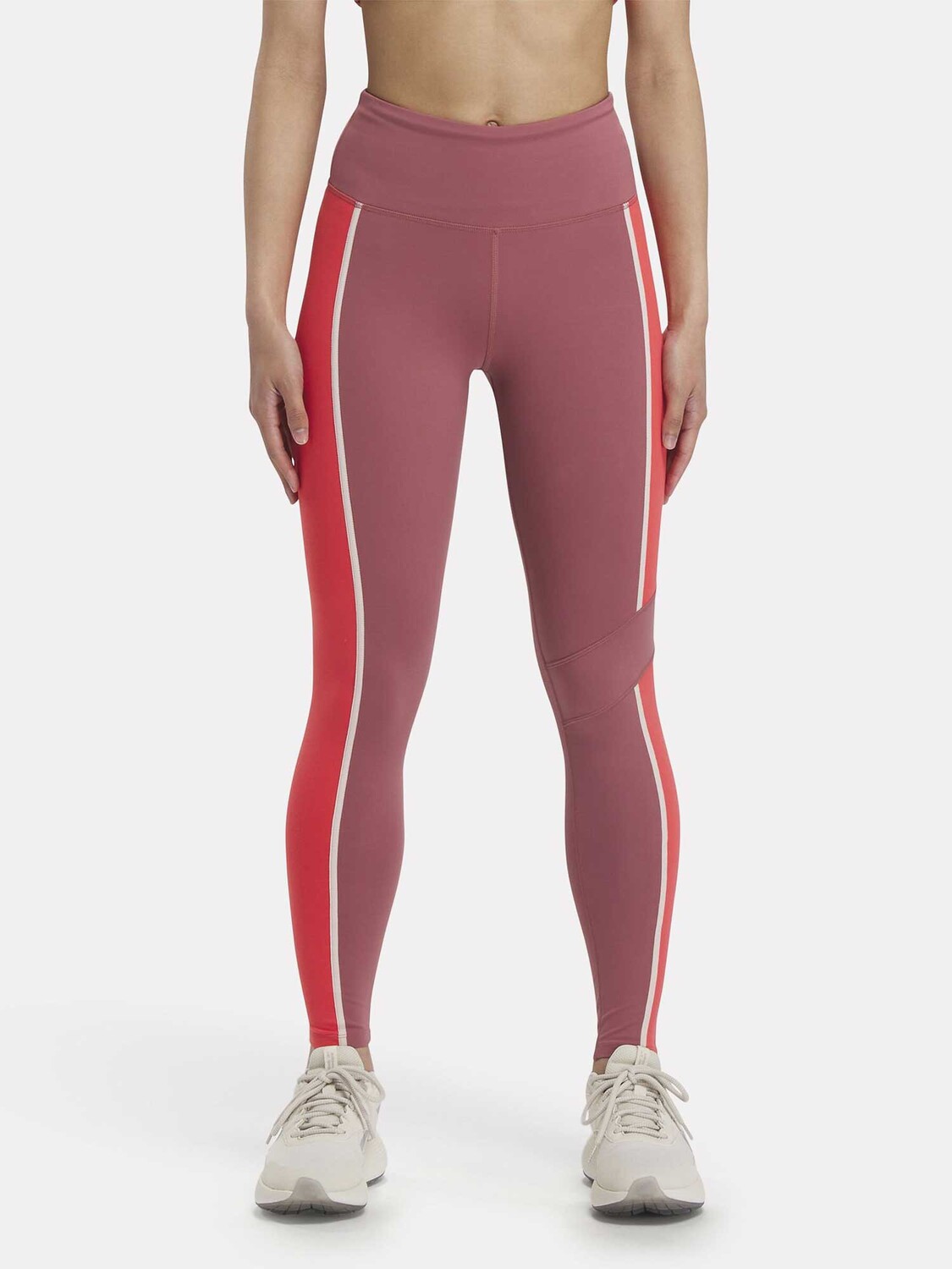 

Тайтсы Reebok LUX HR- C, красный