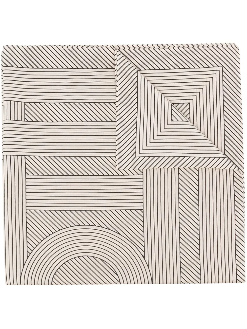 

Шарф в полоску Toteme, нейтральный