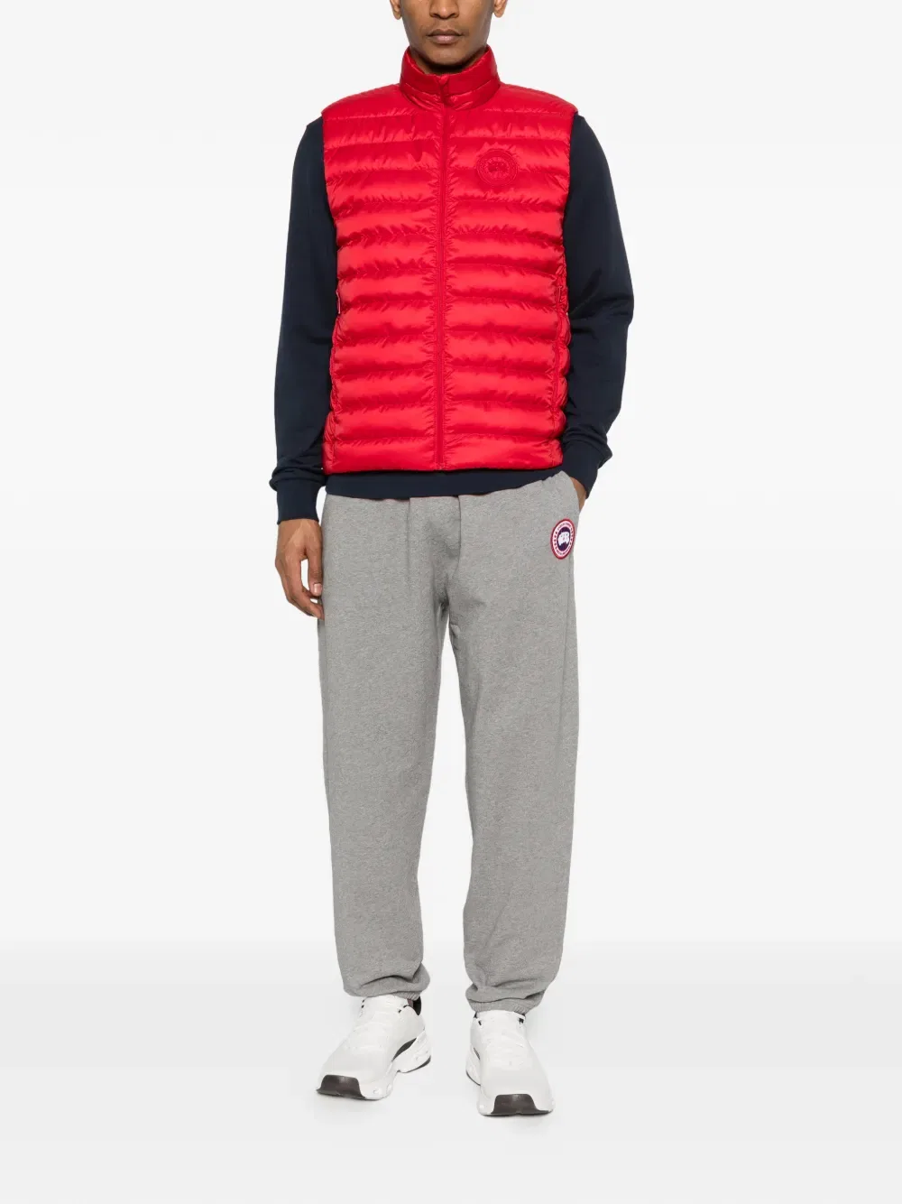 Стеганый жилет Stratus на молнии Canada Goose, красный — фото 2