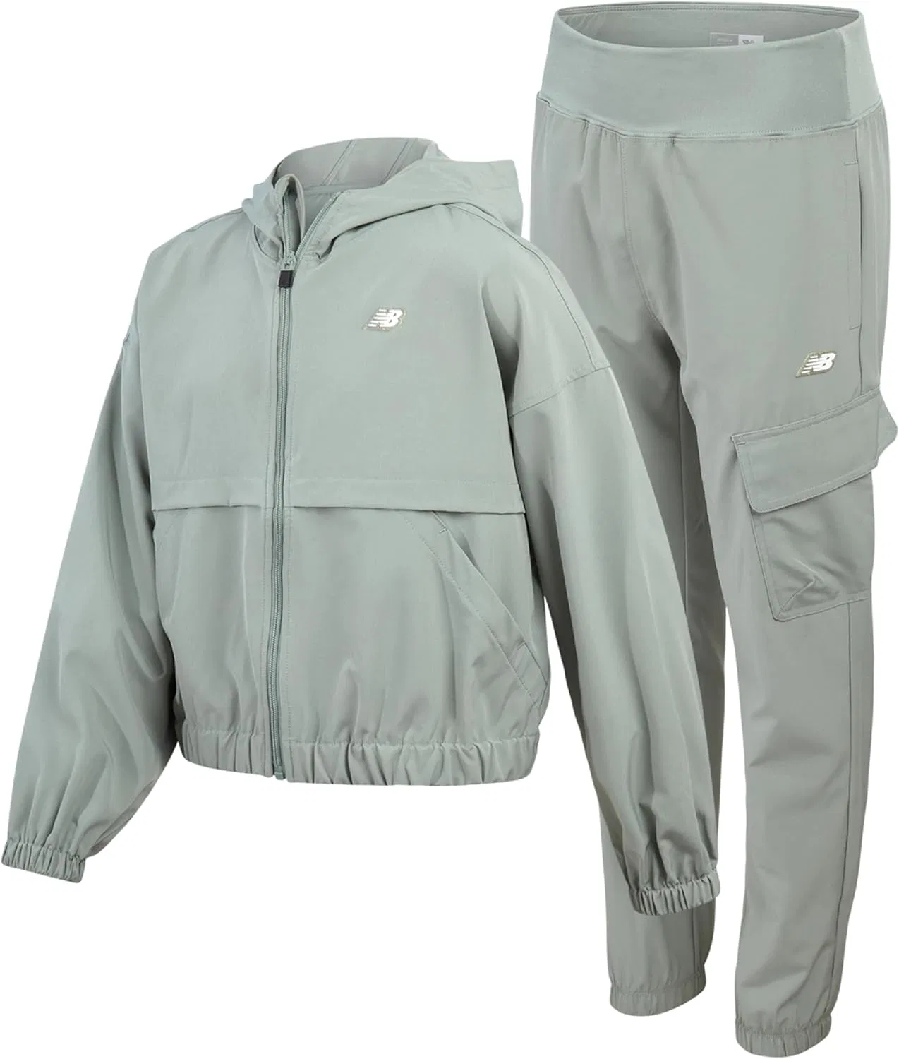 Детский спортивный костюм New Balance, 2 предмета: куртка и джоггеры, Juniper