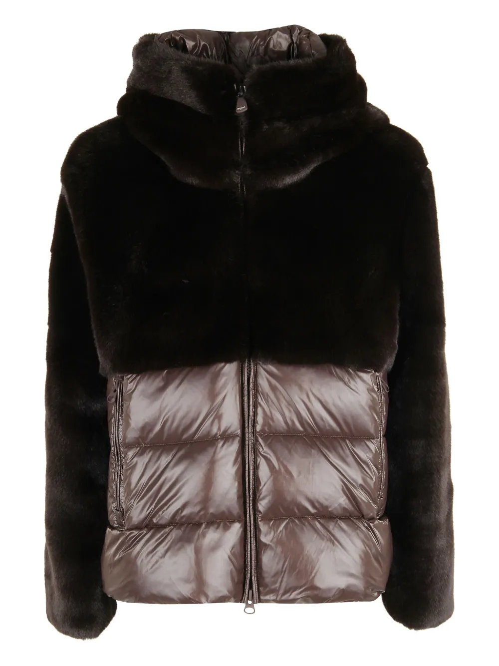 

Куртка с капюшоном и вставками Blauer, черный