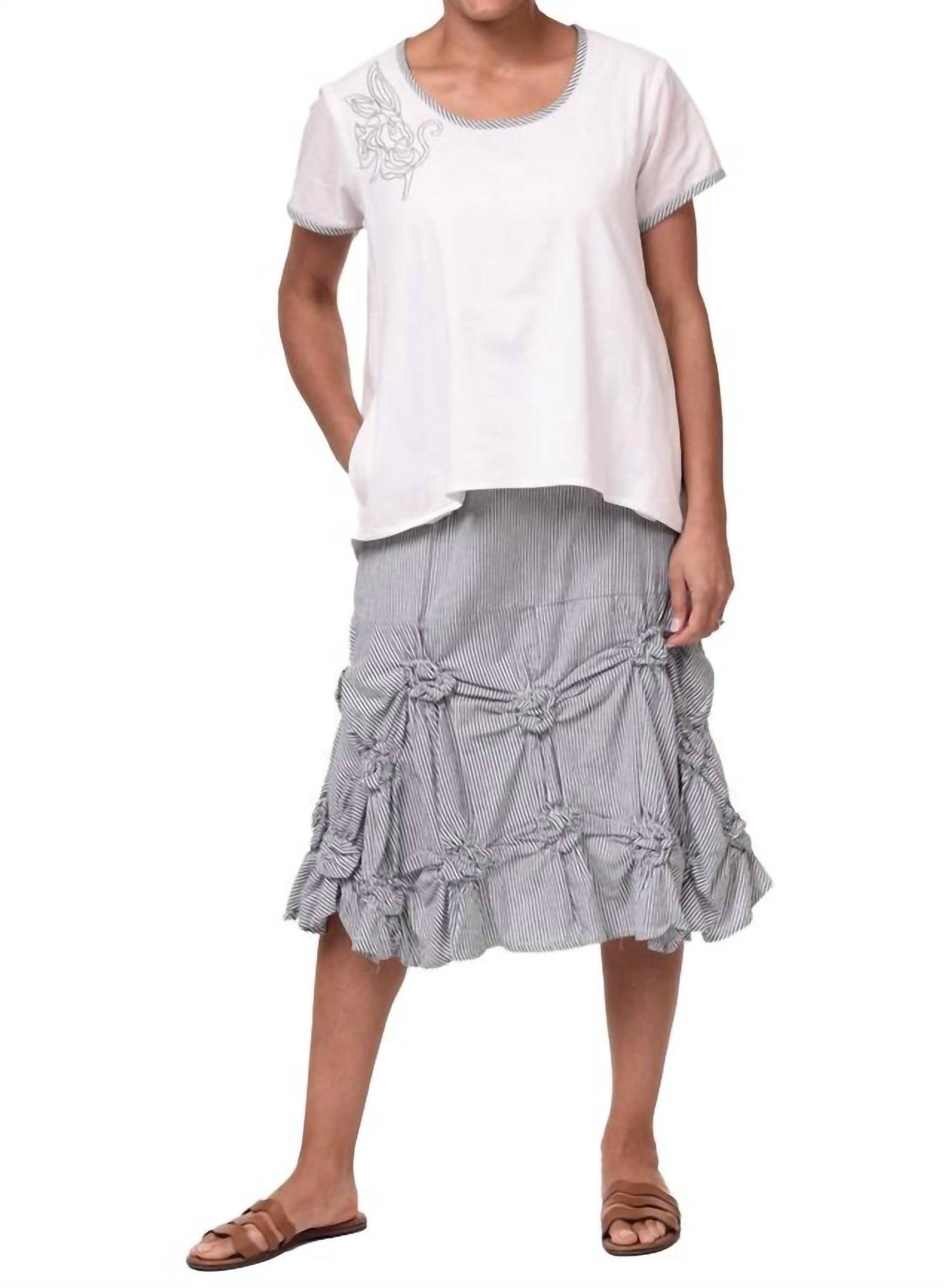

Топ Рейган в белом Tulip Clothing