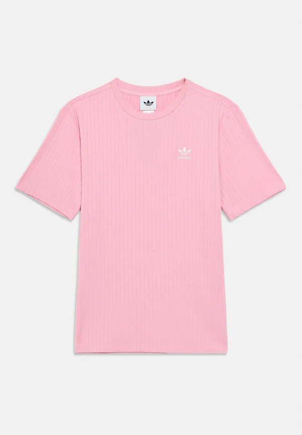 Широкая футболка, базовая футболка Adidas Originals, Light Pink