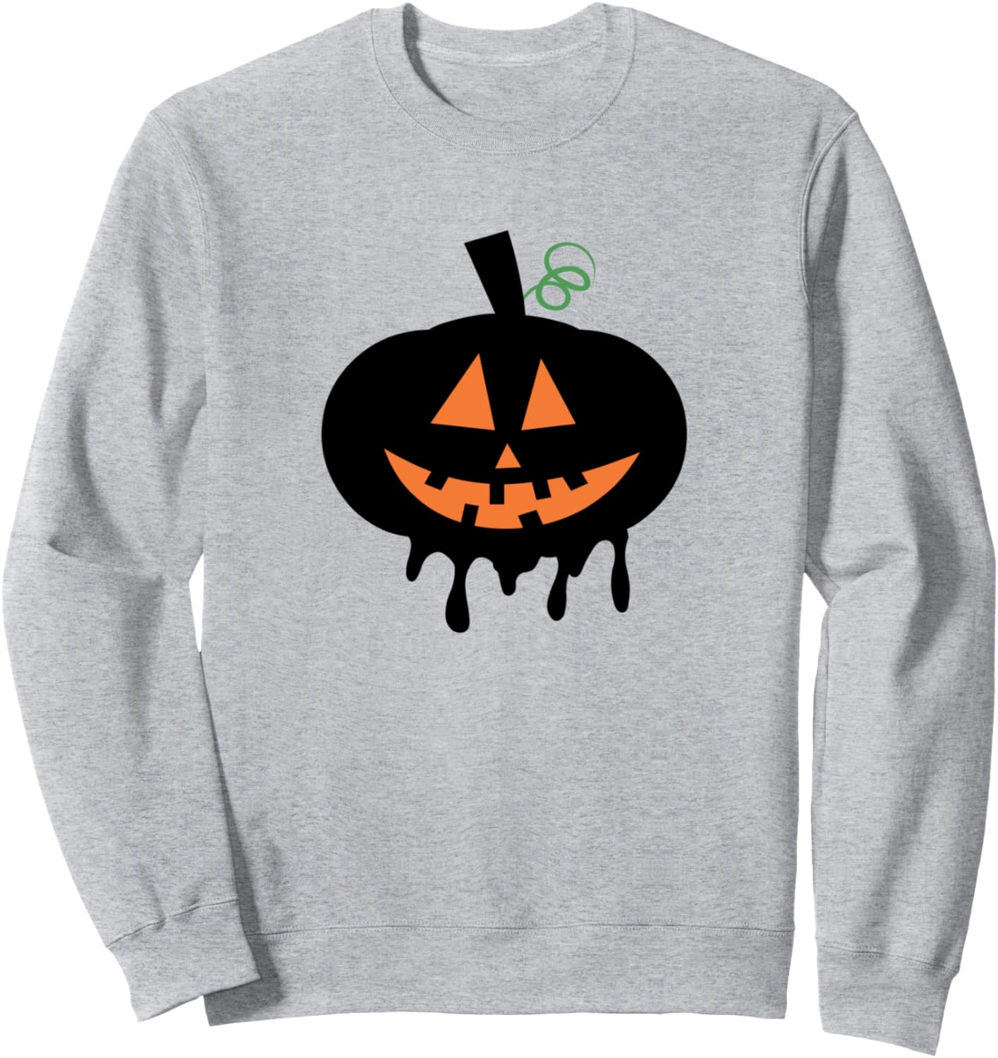 

Толстовка на Хэллоуин с изображением тыквы-фонаря Monsters And Scary Tees, серый