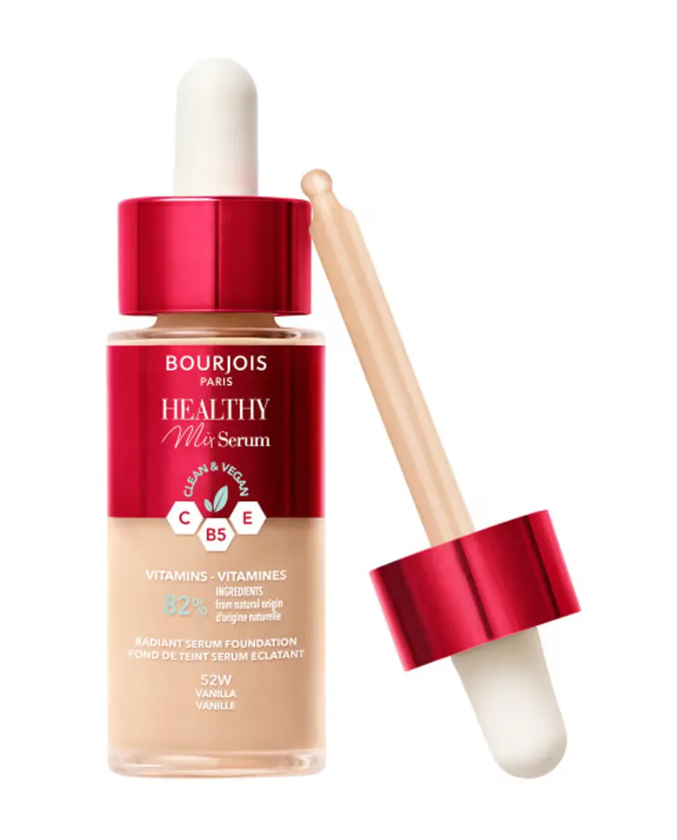 Тональная основа Healthy Mix Serum Foundation 30 мл Bourjois, 52W — фото 2